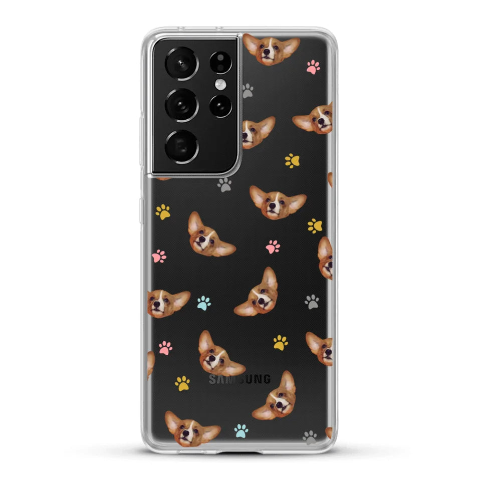 Dierenhoofden - Gepersonaliseerd telefoonhoesje