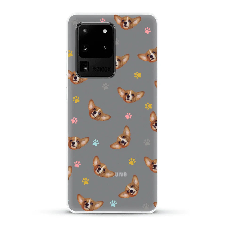 Dierenhoofden - Gepersonaliseerd telefoonhoesje