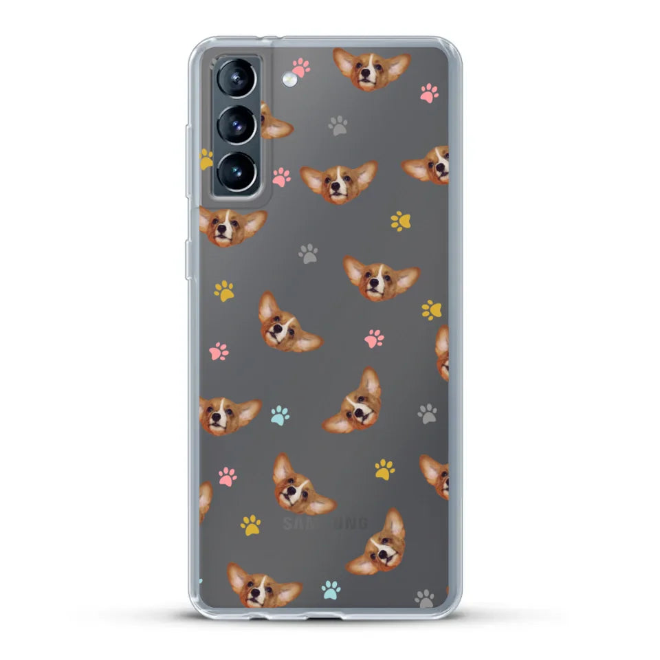 Dierenhoofden - Gepersonaliseerd telefoonhoesje