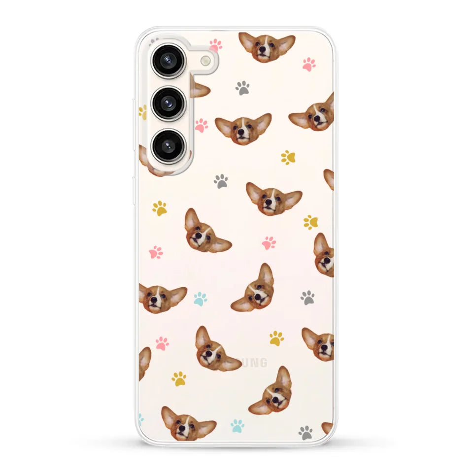 Dierenhoofden - Gepersonaliseerd telefoonhoesje