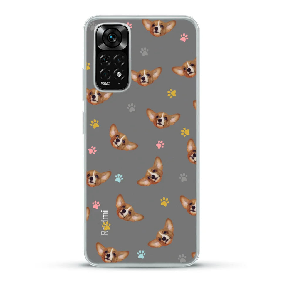 Dierenhoofden - Gepersonaliseerd telefoonhoesje