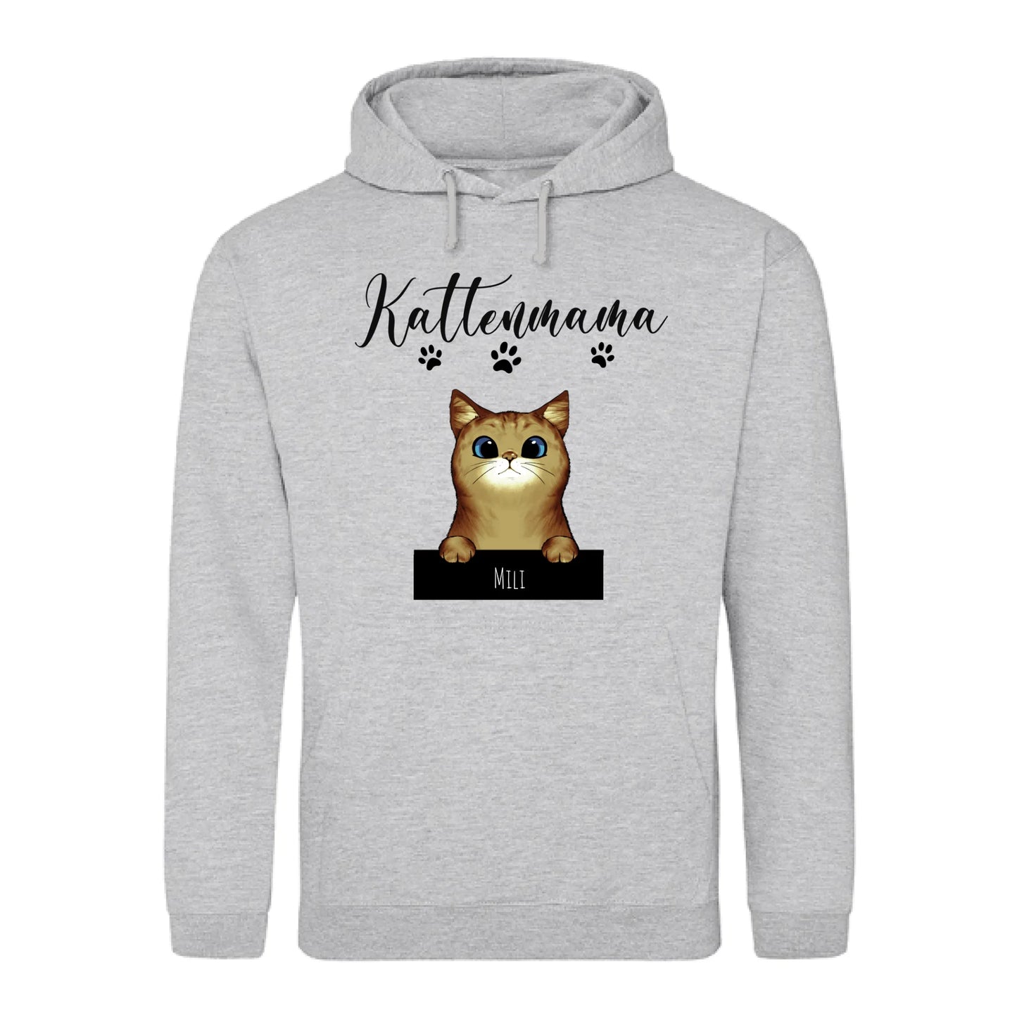 Nieuwsgierige katten - Gepersonaliseerde hoodie