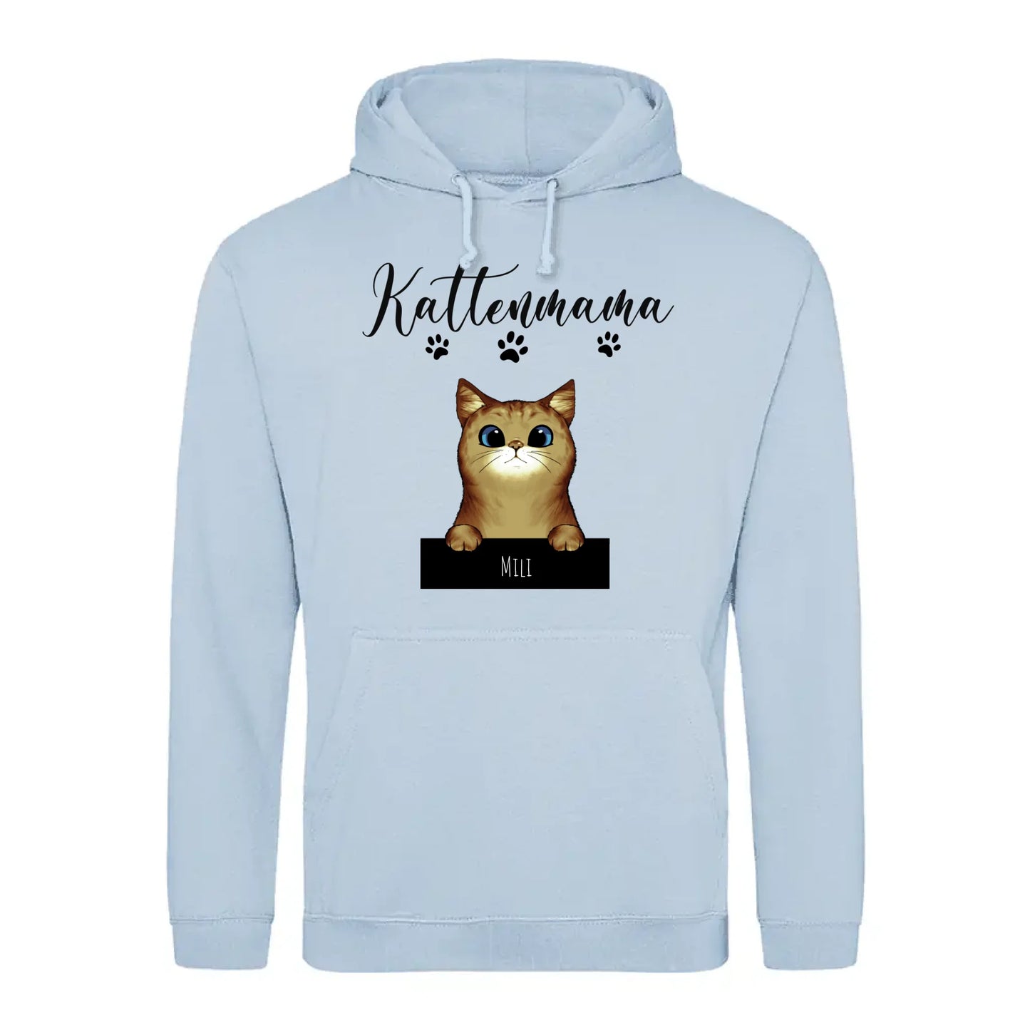 Nieuwsgierige katten - Gepersonaliseerde hoodie