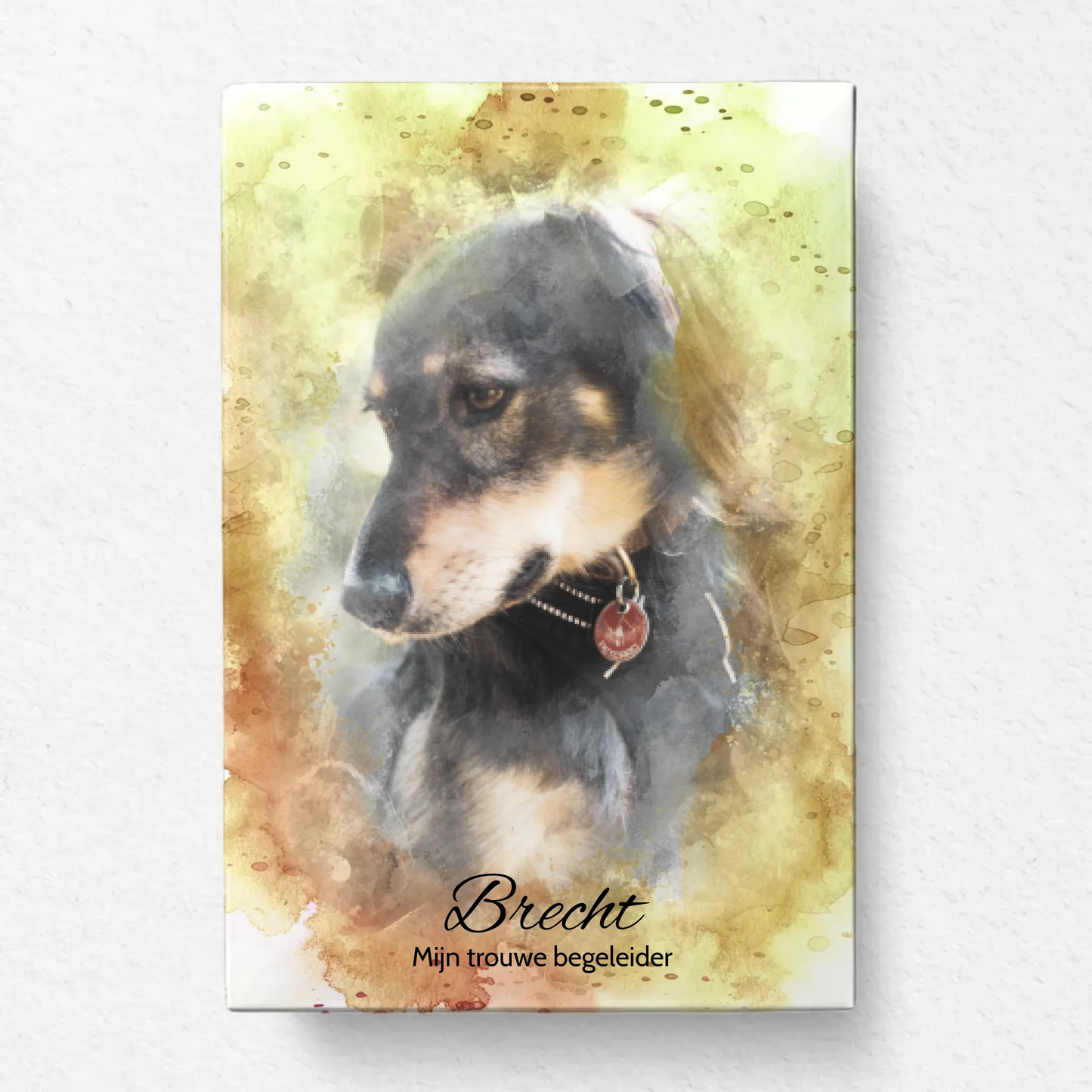 Aquarellen - Gepersonaliseerde canvas