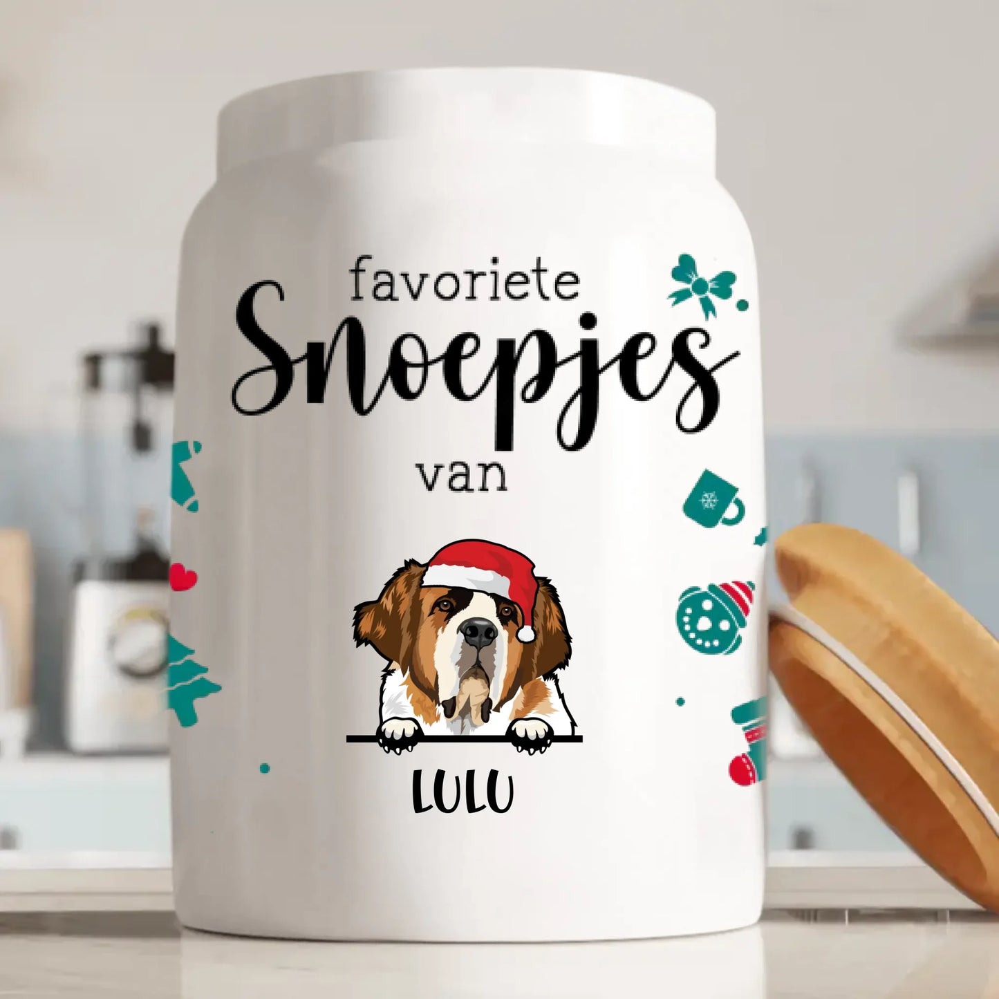 Favoriete snoepjes (kersteditie) - Gepersonaliseerde snoepjesdoos