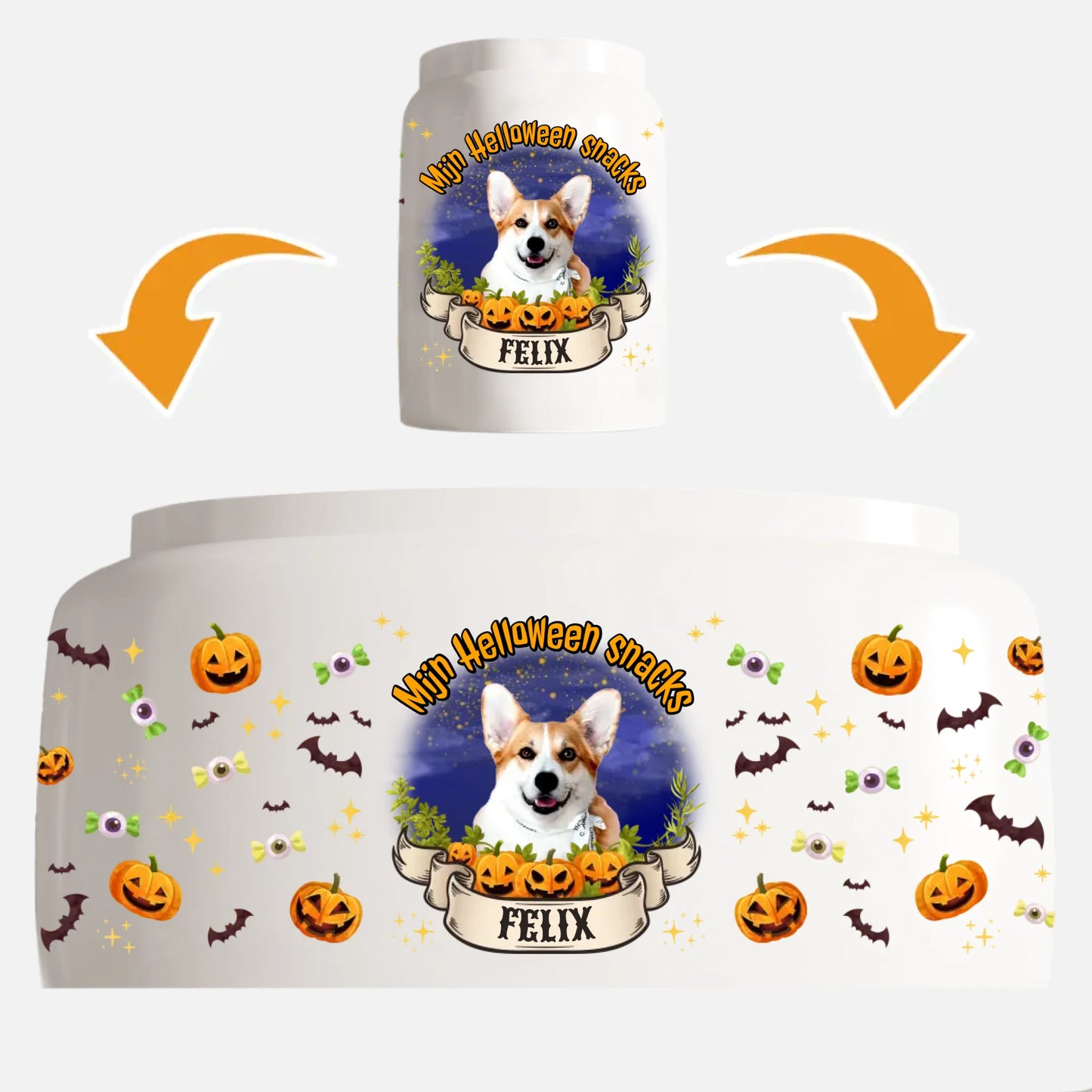 Halloween Supply - Gepersonaliseerde Snoepjesdoos