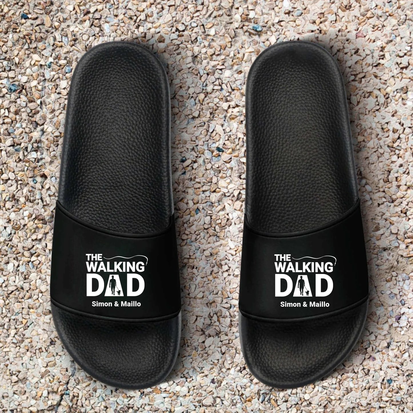 The Walking Dad - Gepersonaliseerde slippers