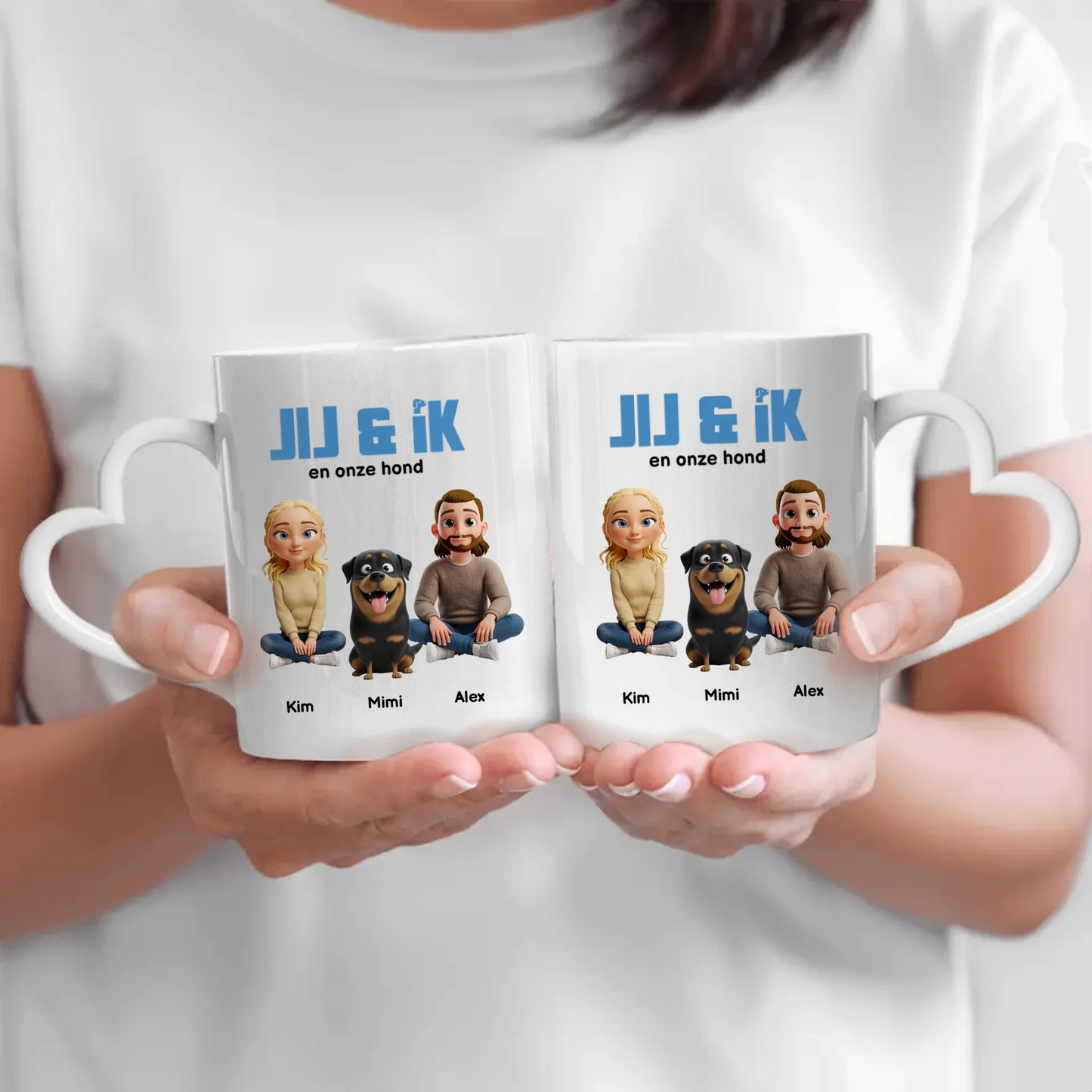 Jij & Ik en de Dieren - Gepersonaliseerde Mok