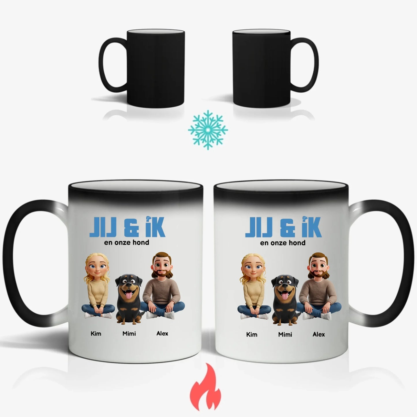 Jij & Ik en de Dieren - Gepersonaliseerde Mok
