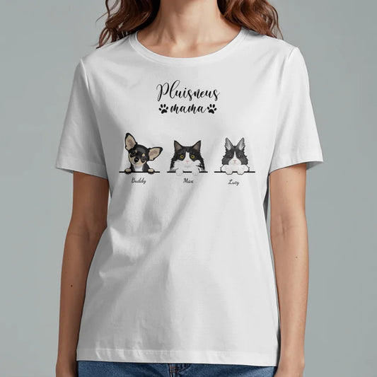 Huisdier ouders - Gepersonaliseerde T-Shirt