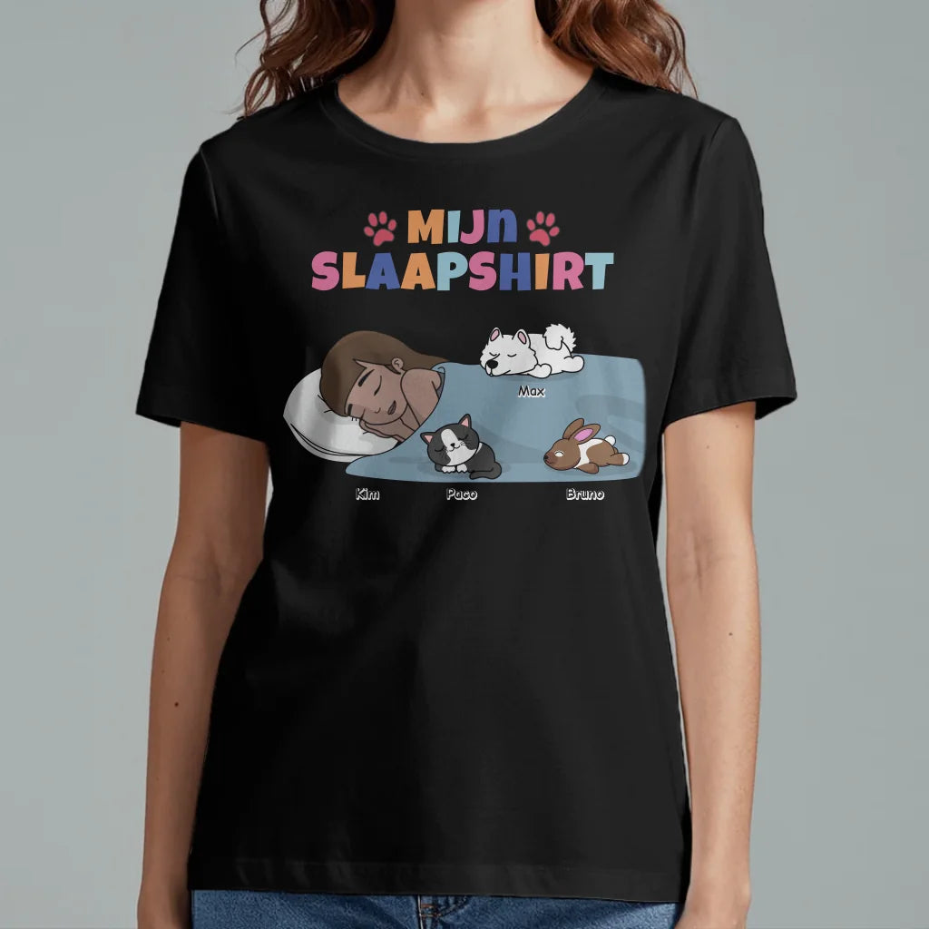 Mijn slaapshirt - Gepersonaliseerde T-Shirt