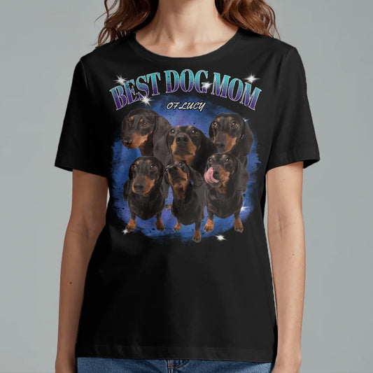 Jouw 90's foto - Gepersonaliseerd T-Shirt