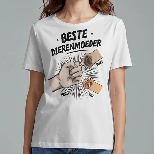 De beste ouders van huisdieren - Gepersonaliseerd T-Shirt
