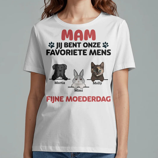 Favoriete mens - gepersonaliseerd T-Shirt