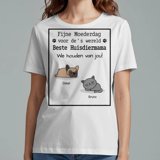 Ik hou van je - gepersonaliseerd T-Shirt