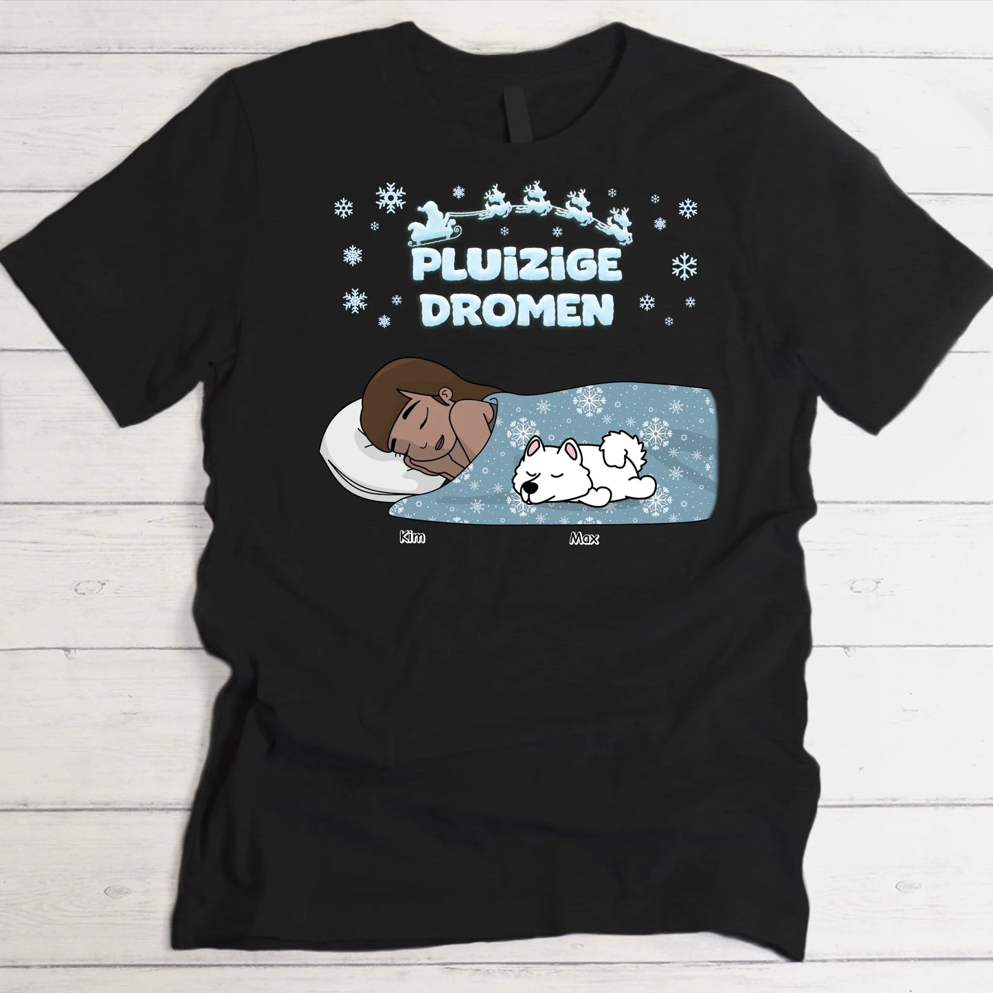 Pluizige Dromen - Gepersonaliseerde T-Shirt