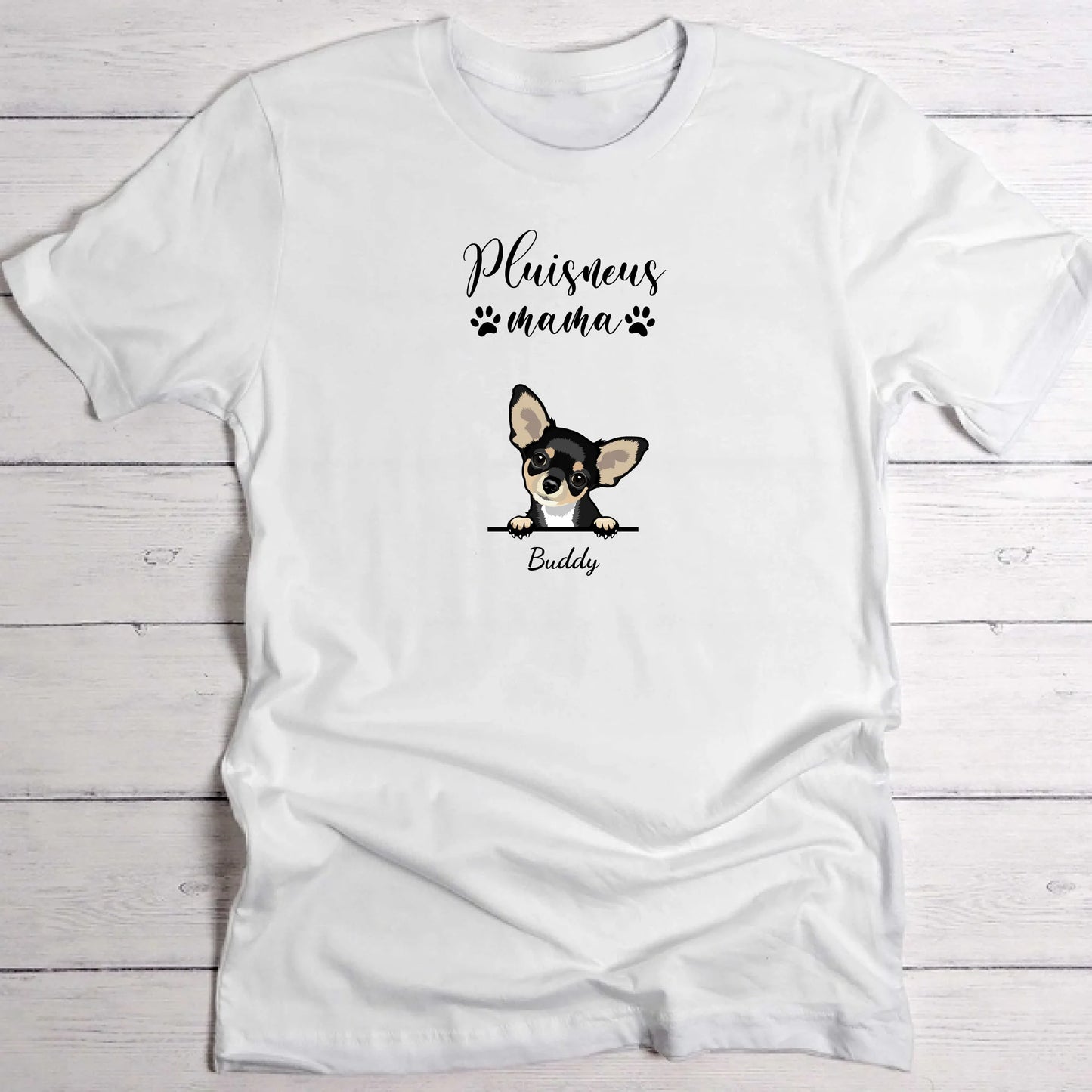 Huisdier ouders - Gepersonaliseerde T-Shirt