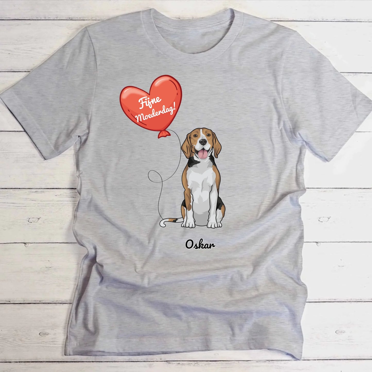 Hondenliefde - Gepersonaliseerde T-Shirt