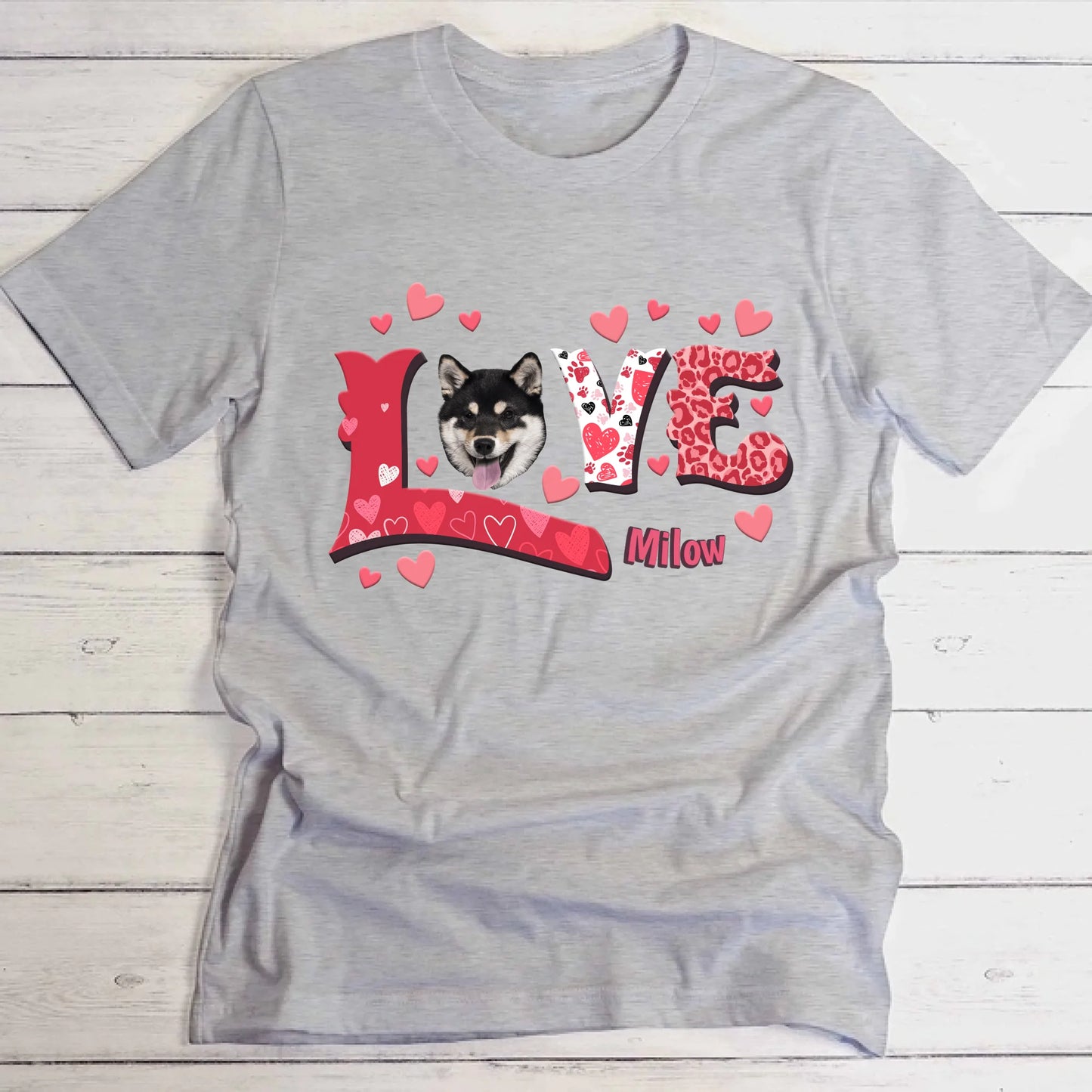 Love - Gepersonaliseerde T-Shirt