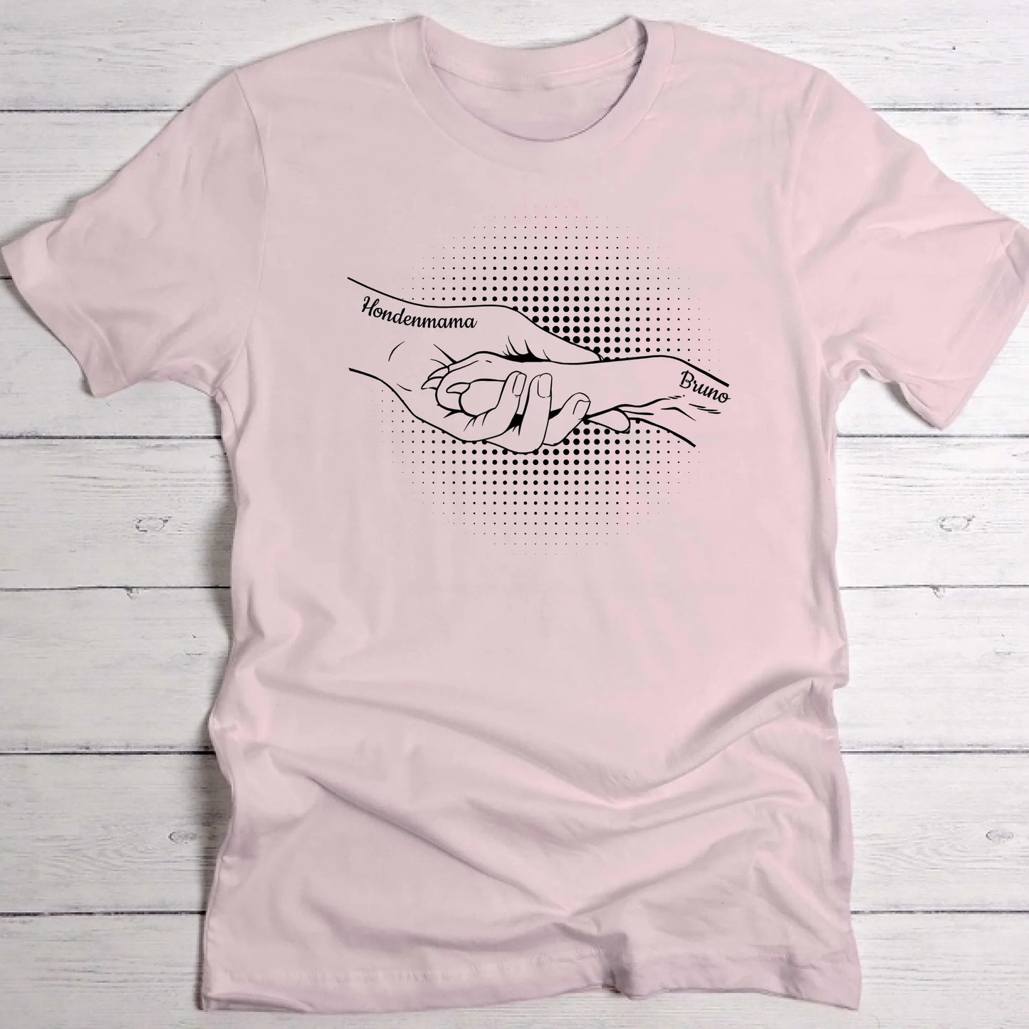 Hand en poot - Gepersonaliseerde T-Shirt