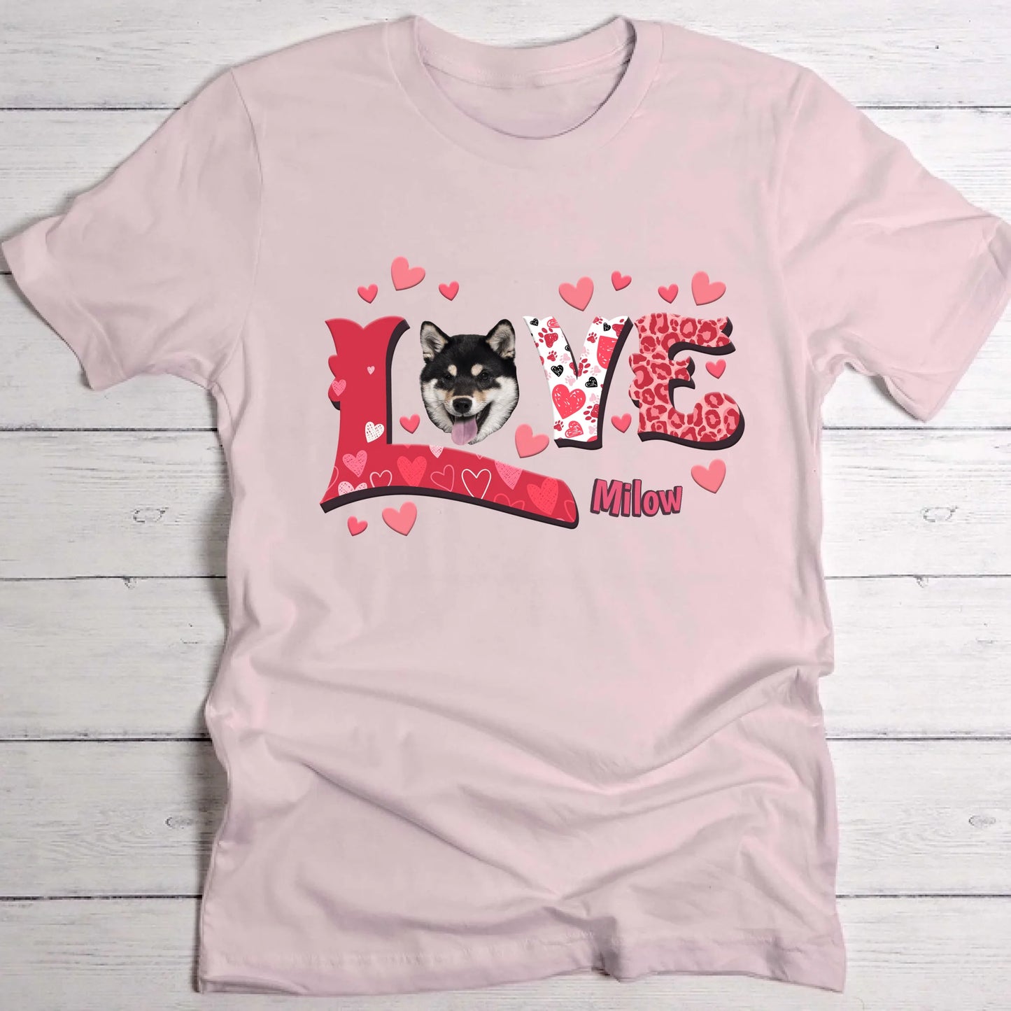 Love - Gepersonaliseerde T-Shirt