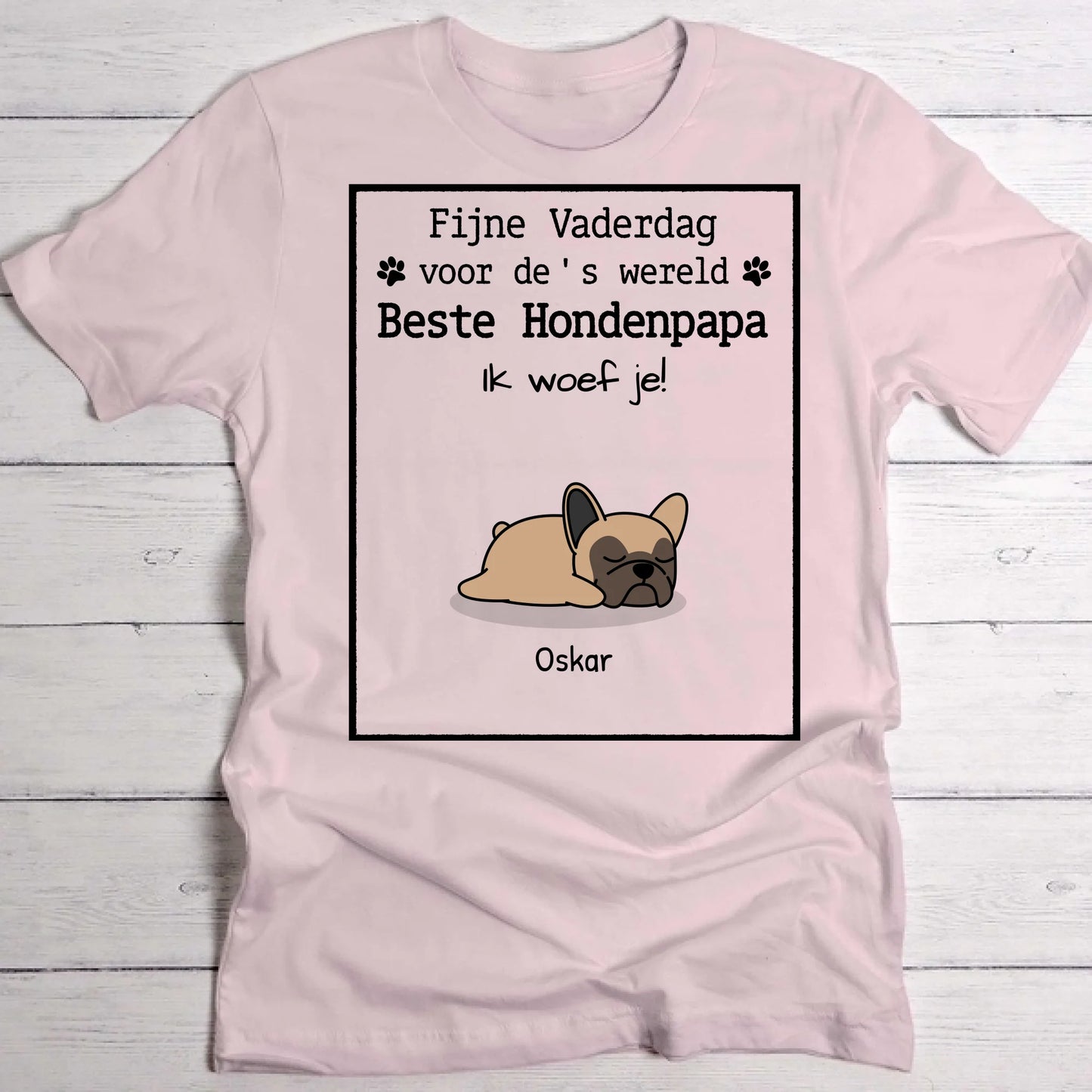 Ik hou van je - gepersonaliseerd T-Shirt