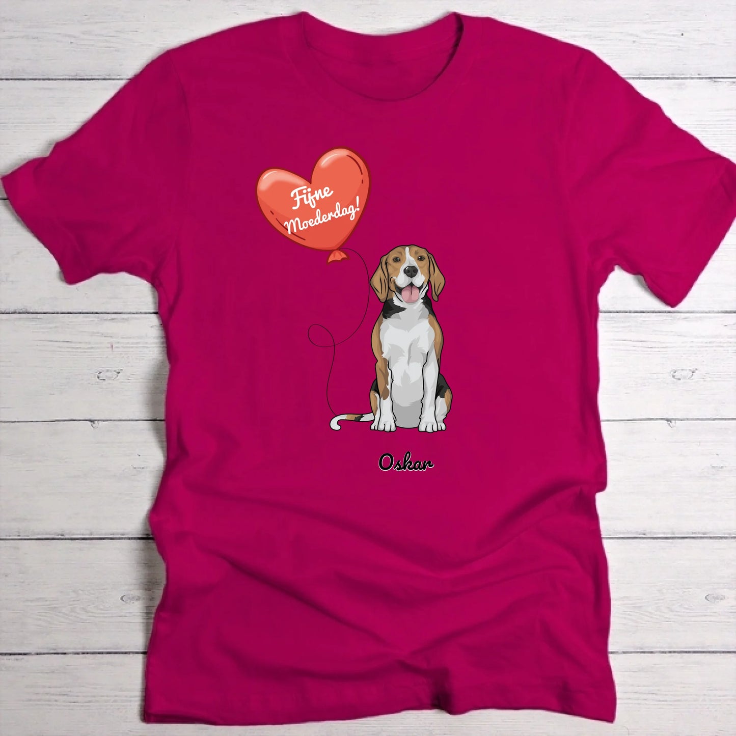 Hondenliefde - Gepersonaliseerde T-Shirt