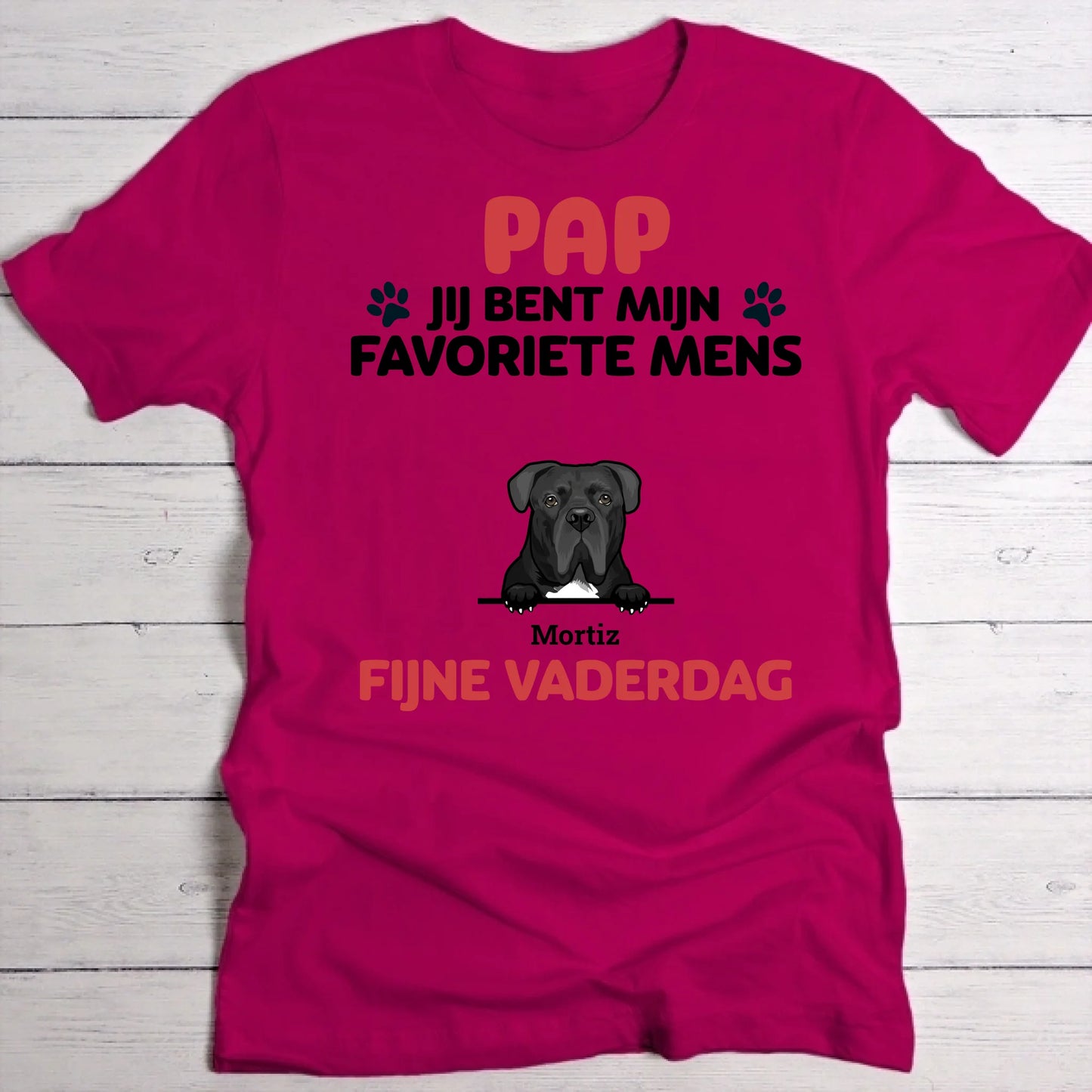 Favoriete mens - gepersonaliseerd T-Shirt