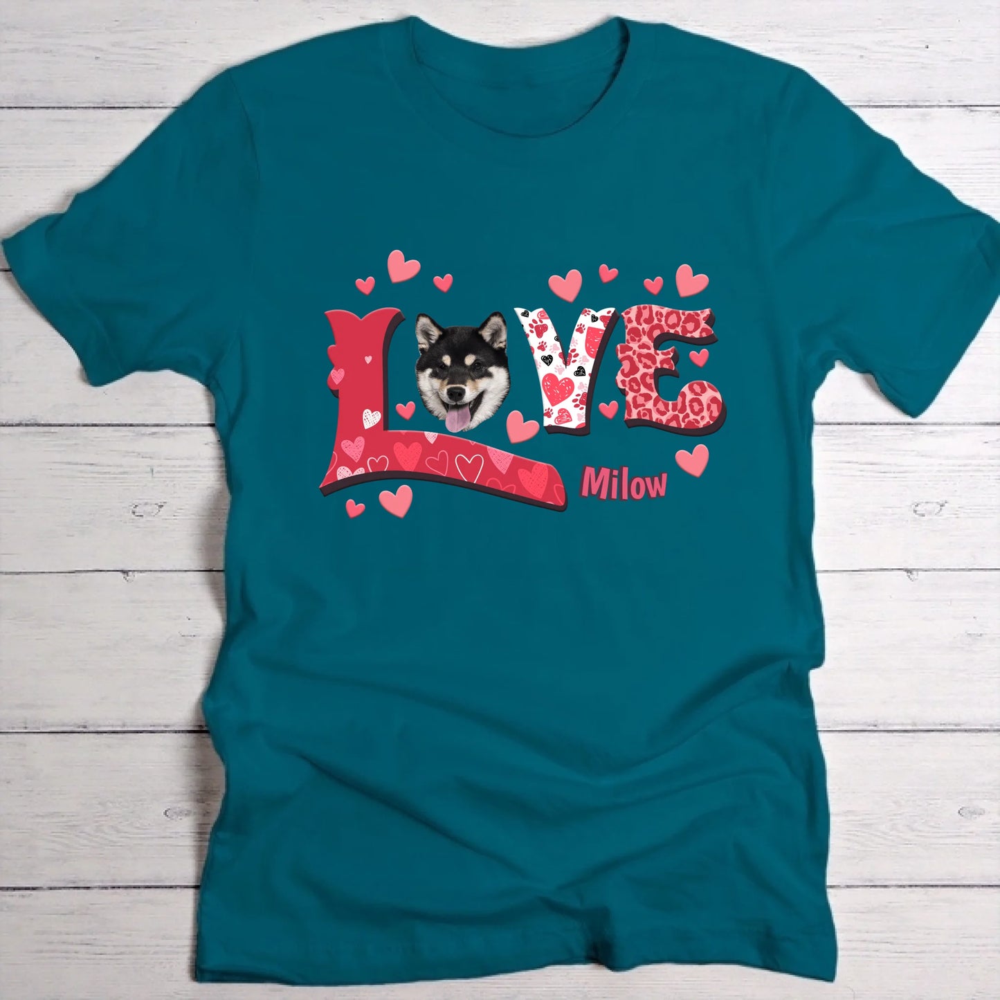 Love - Gepersonaliseerde T-Shirt