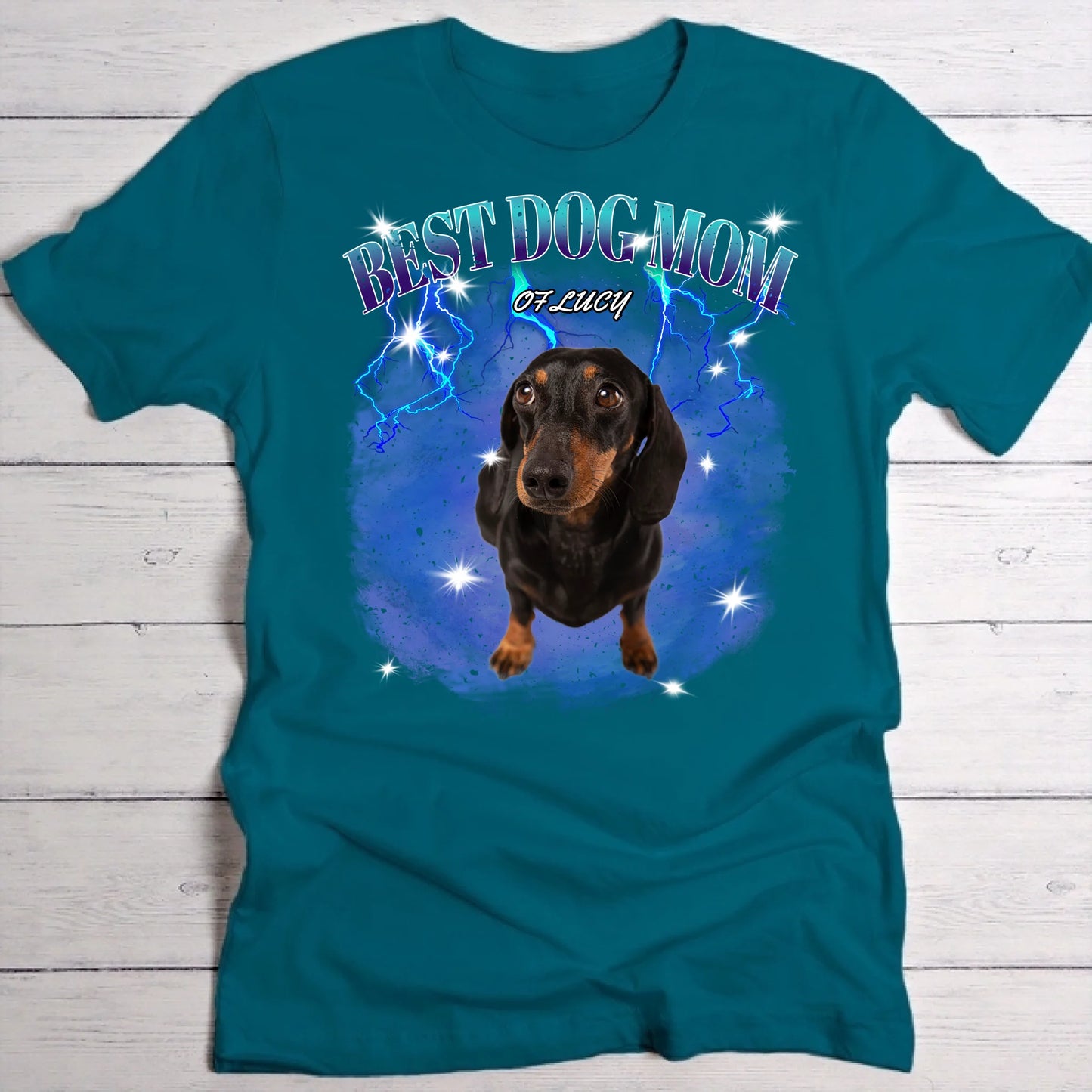 Jouw 90's foto - Gepersonaliseerd T-Shirt