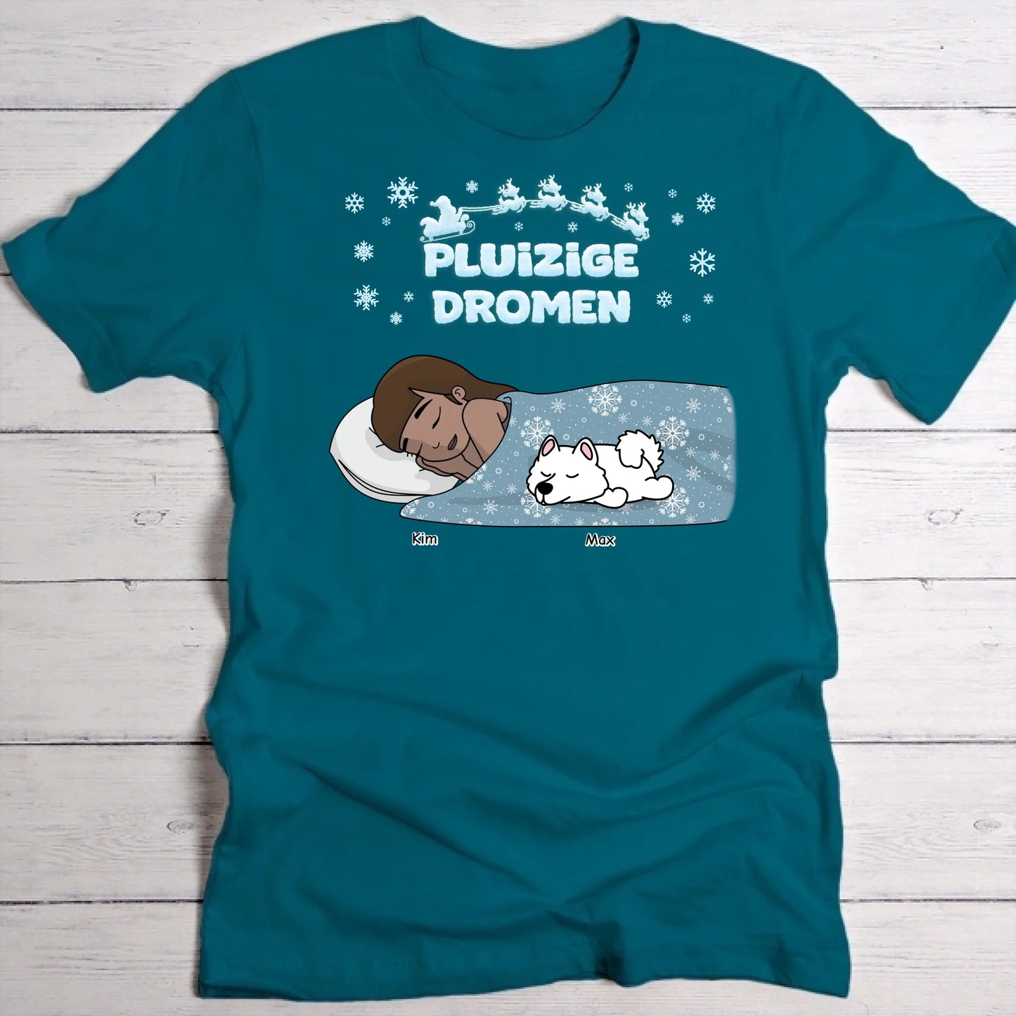 Pluizige Dromen - Gepersonaliseerde T-Shirt