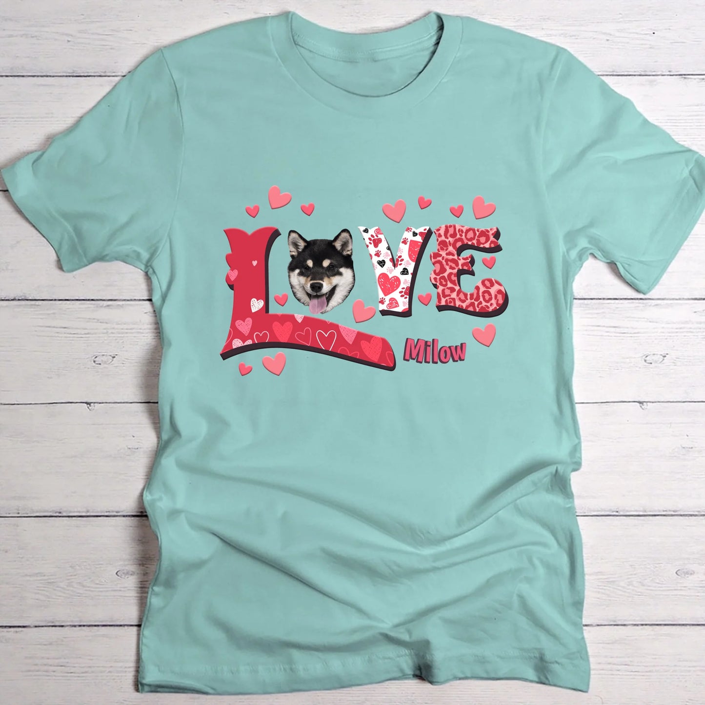 Love - Gepersonaliseerde T-Shirt