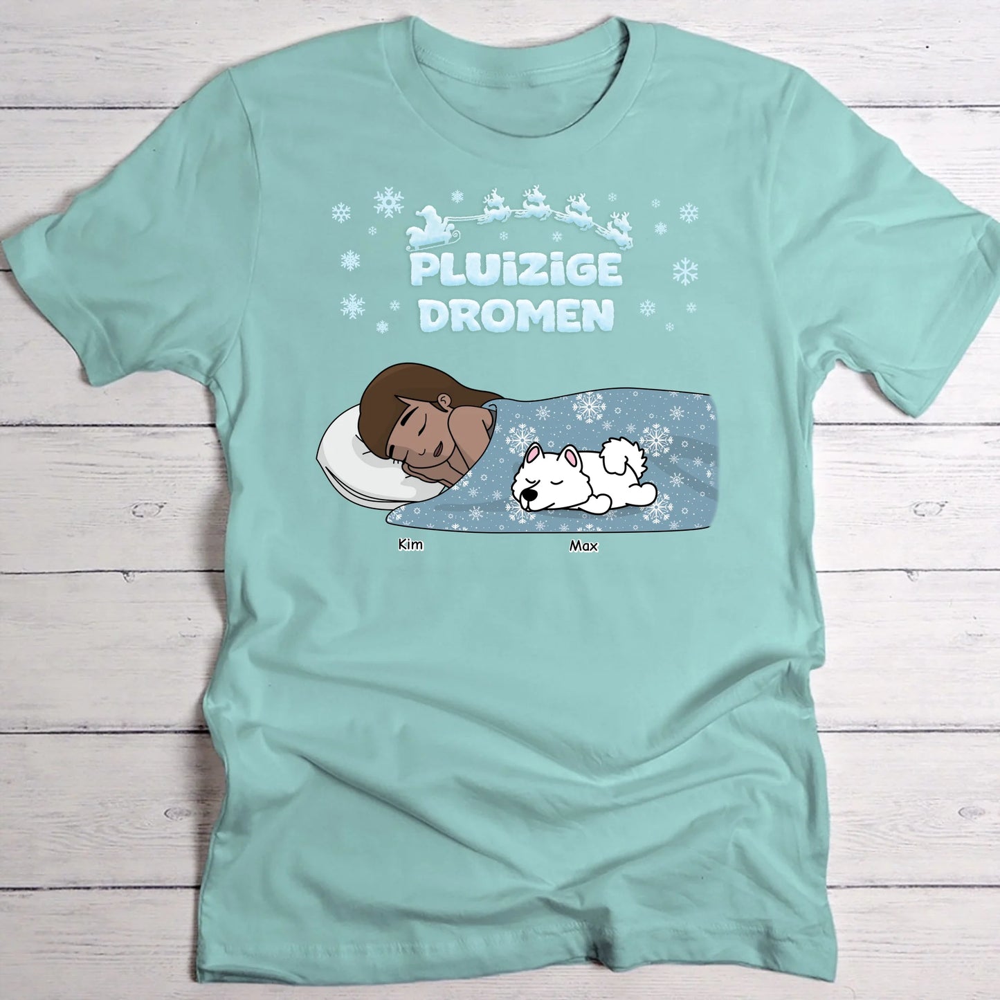 Pluizige Dromen - Gepersonaliseerde T-Shirt