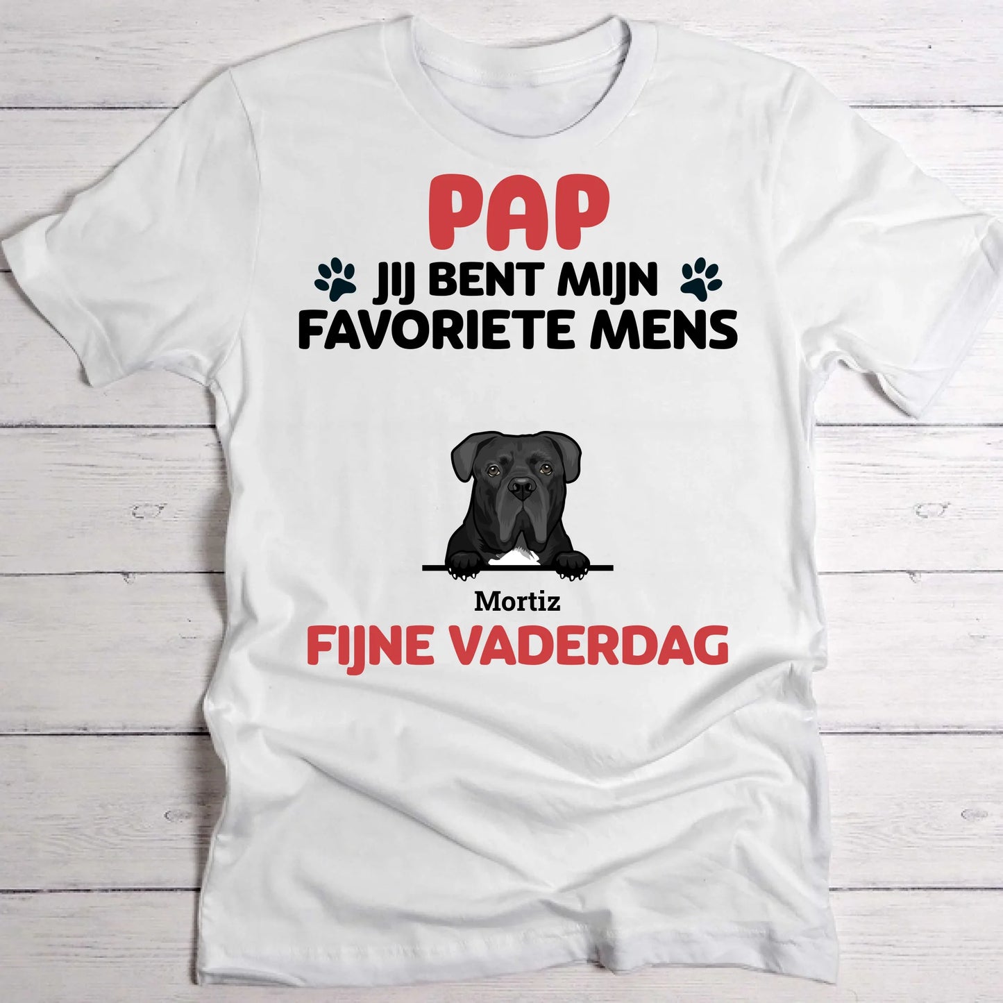 Favoriete mens - gepersonaliseerd T-Shirt