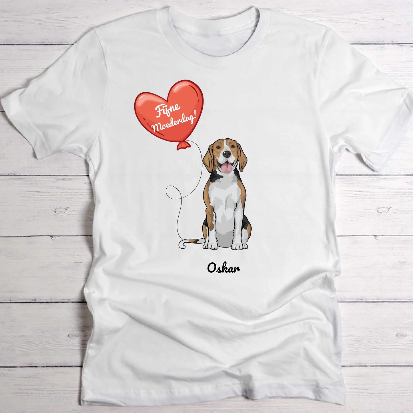 Hondenliefde - Gepersonaliseerde T-Shirt