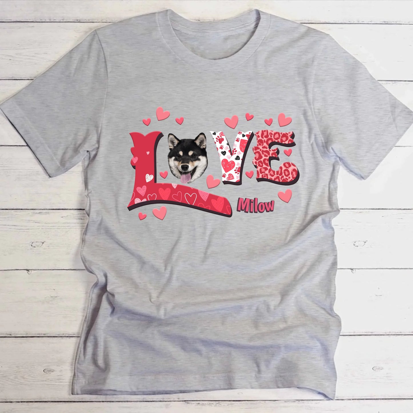 Love - Gepersonaliseerde T-Shirt