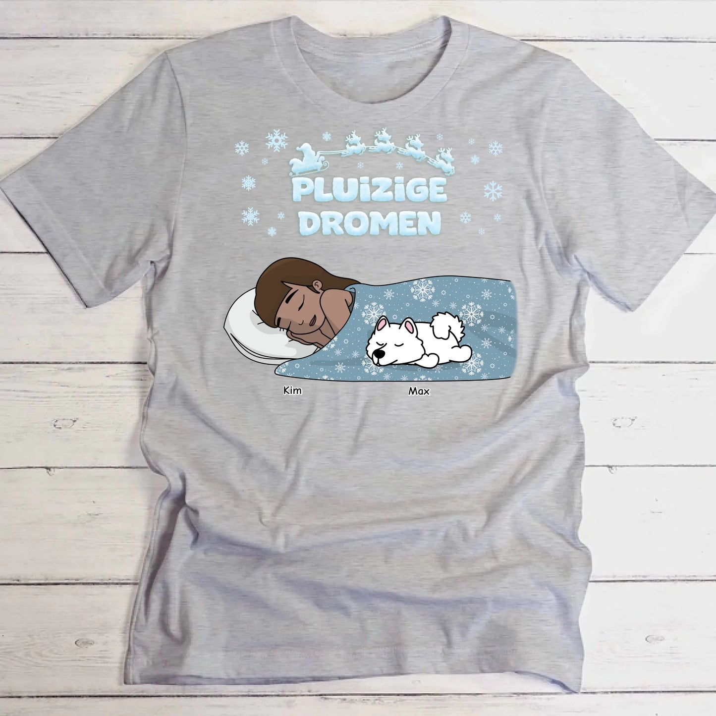 Pluizige Dromen - Gepersonaliseerde T-Shirt
