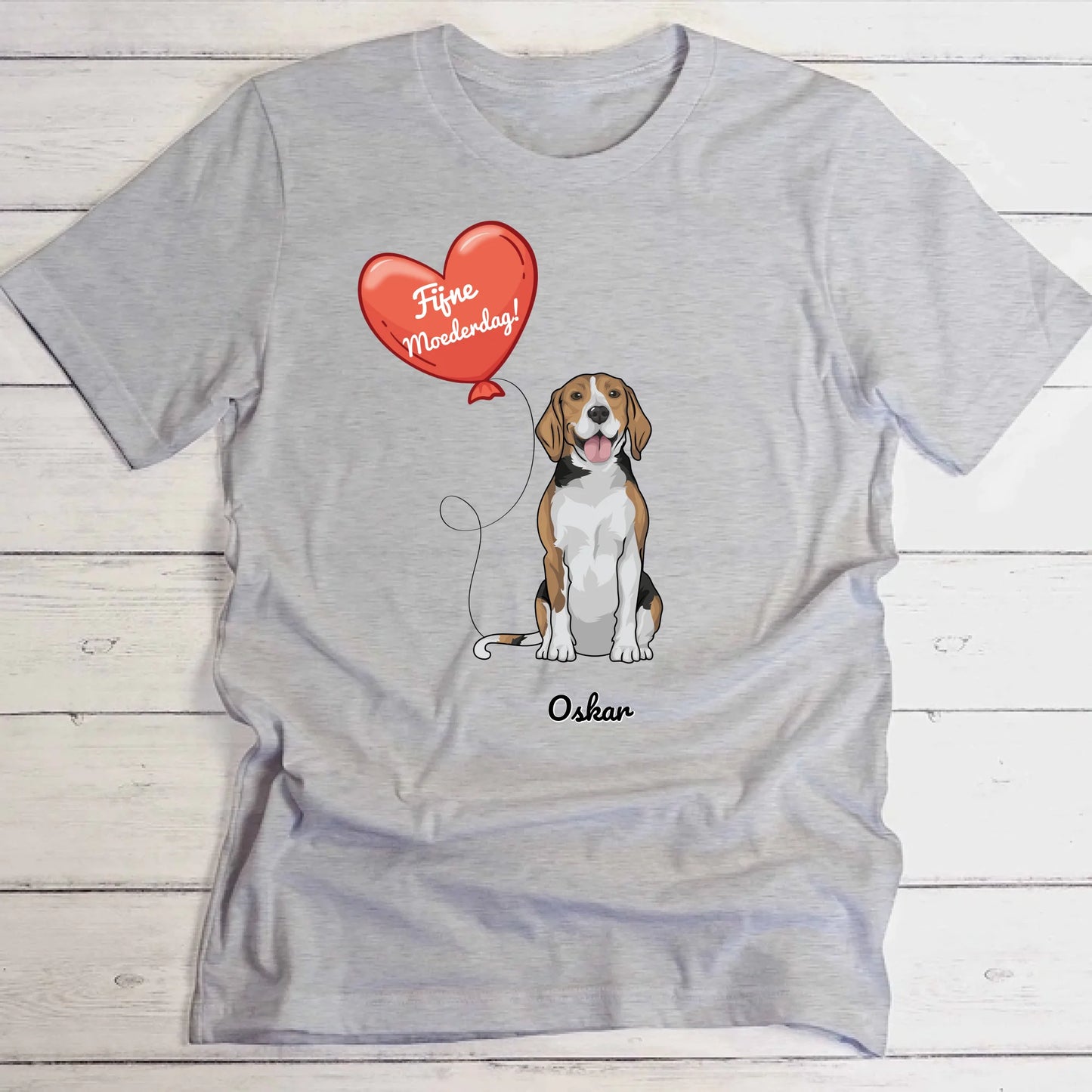 Hondenliefde - Gepersonaliseerde T-Shirt