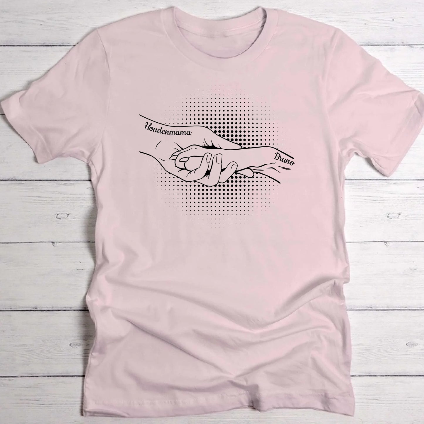 Hand en poot - Gepersonaliseerde T-Shirt