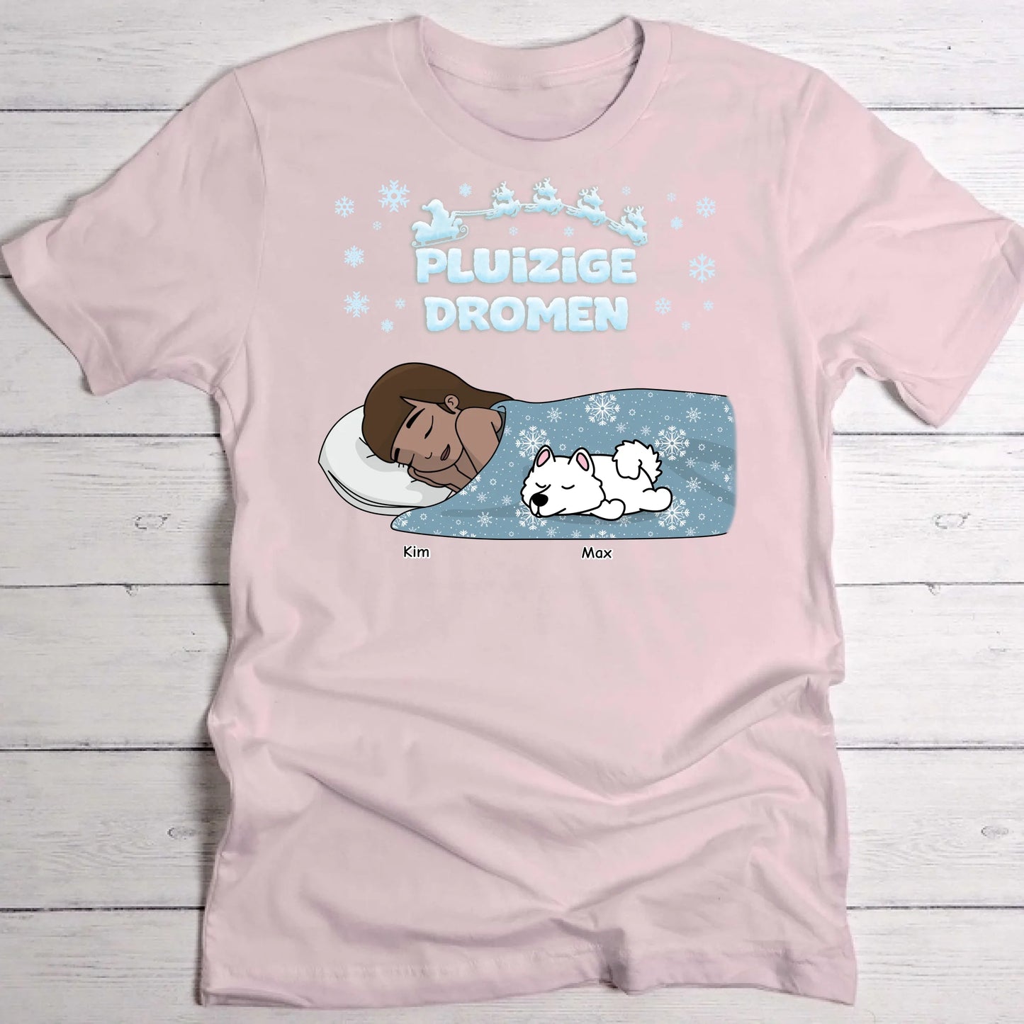 Pluizige Dromen - Gepersonaliseerde T-Shirt