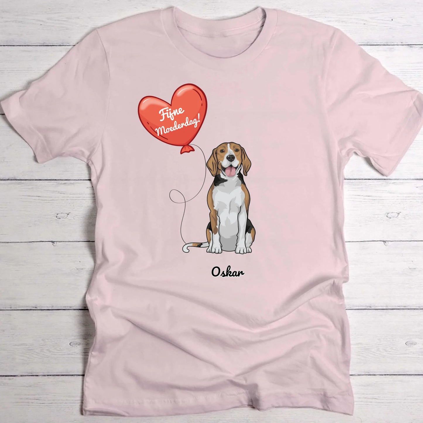 Hondenliefde - Gepersonaliseerde T-Shirt