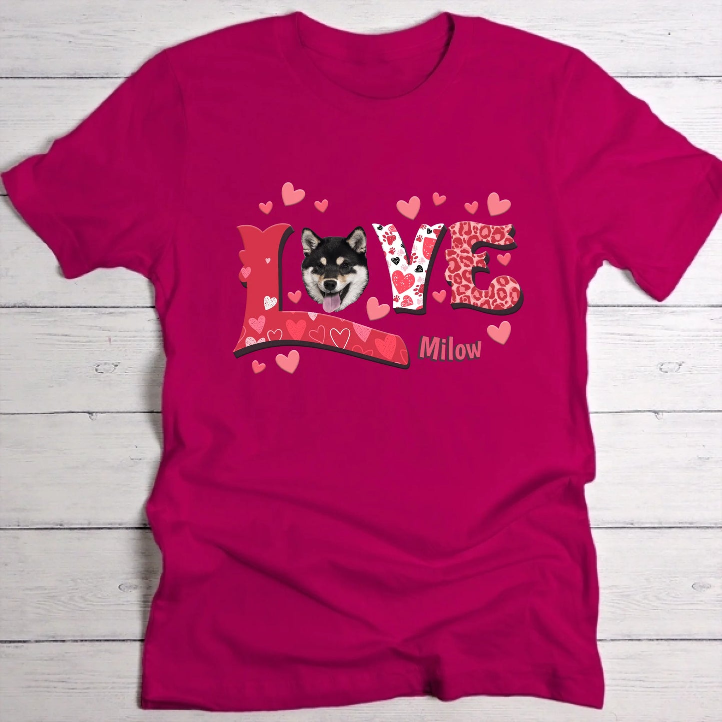 Love - Gepersonaliseerde T-Shirt