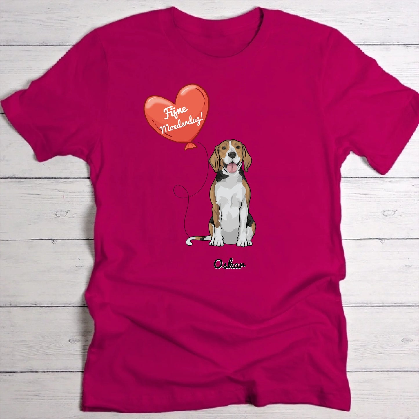 Hondenliefde - Gepersonaliseerde T-Shirt