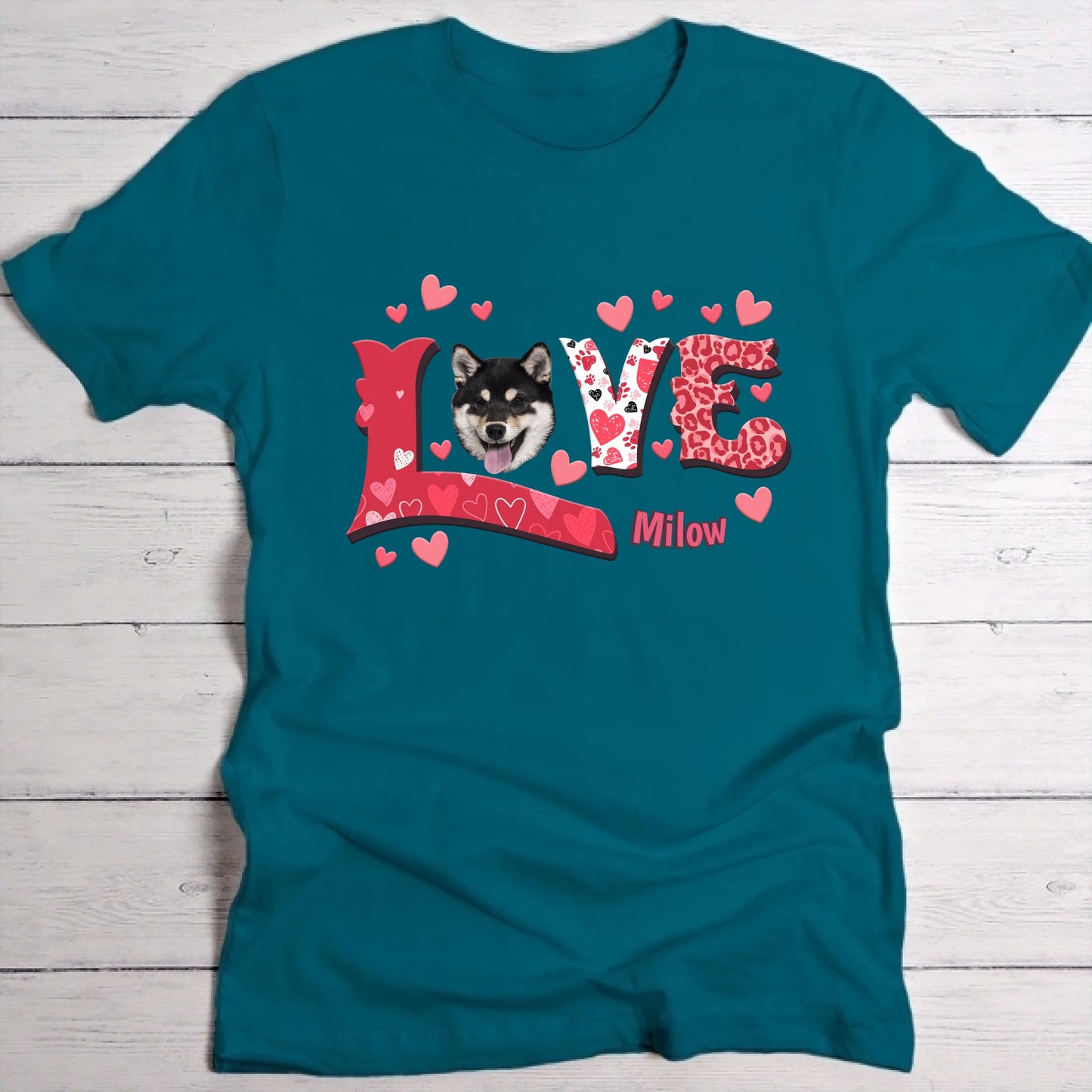 Love - Gepersonaliseerde T-Shirt