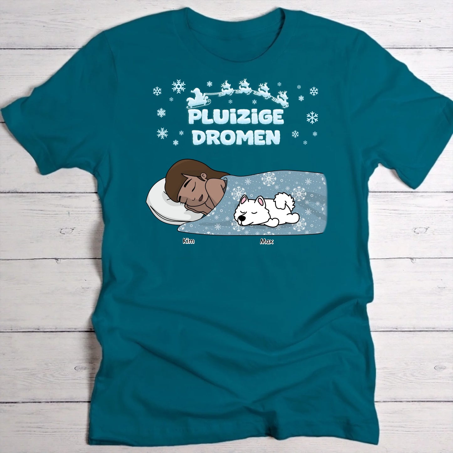 Pluizige Dromen - Gepersonaliseerde T-Shirt