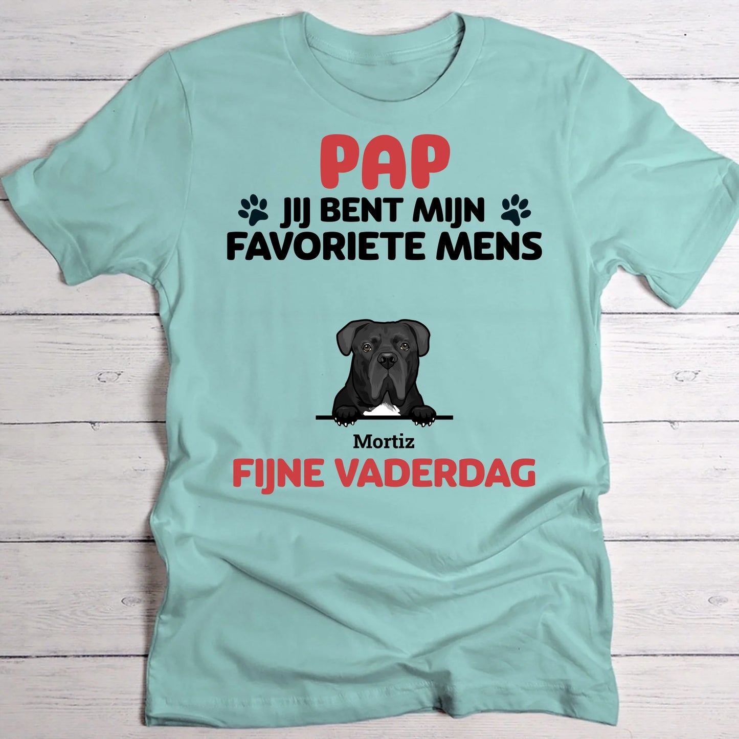 Favoriete mens - gepersonaliseerd T-Shirt