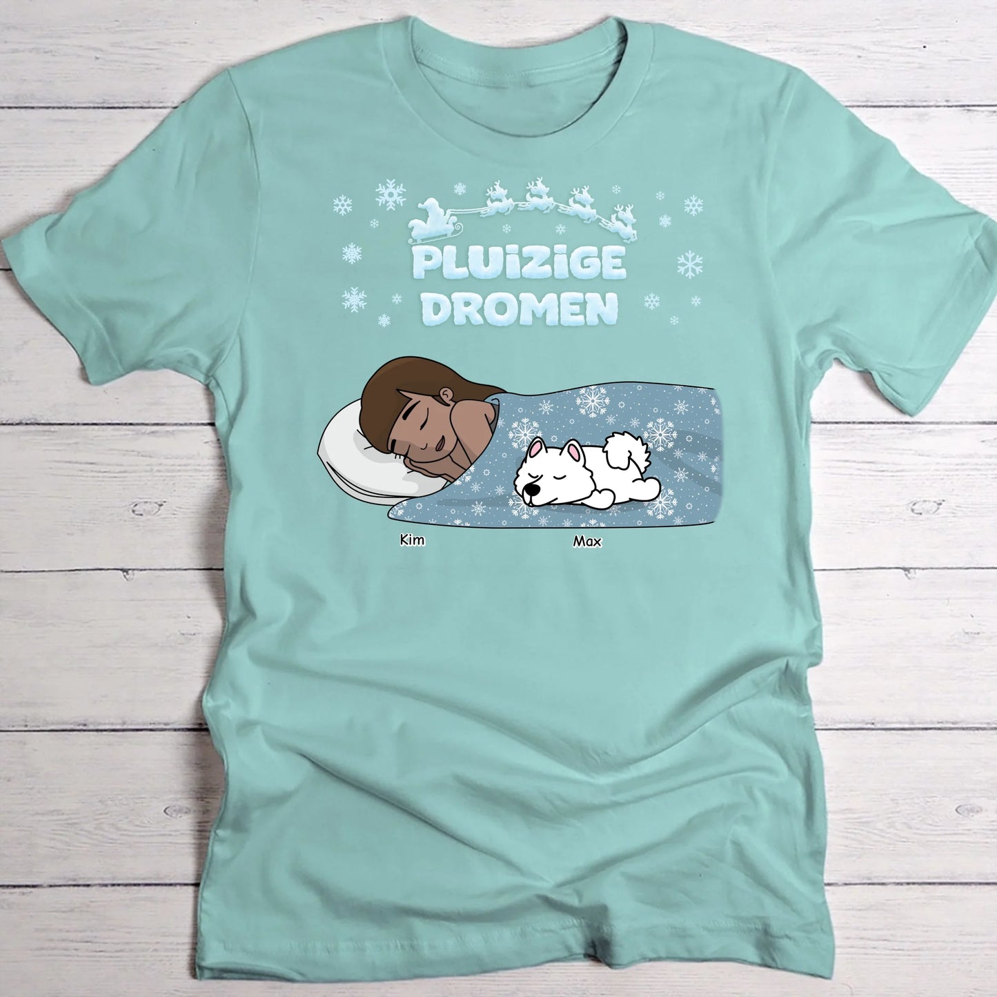 Pluizige Dromen - Gepersonaliseerde T-Shirt