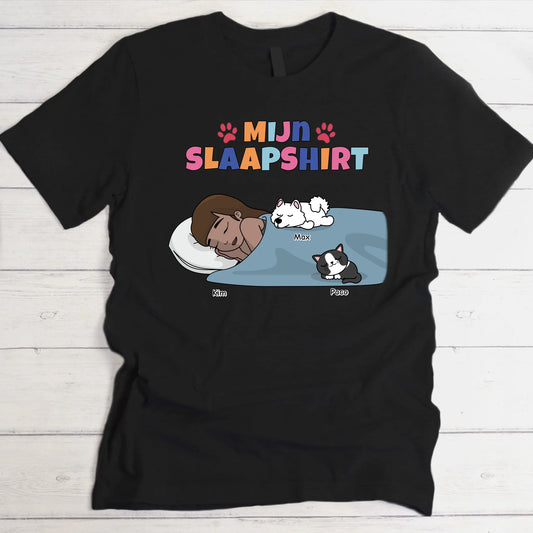 Mijn slaapshirt - Gepersonaliseerde T-Shirt