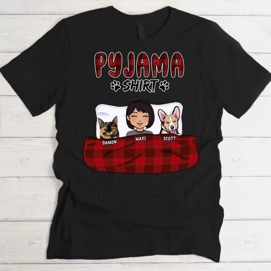 Mijn pyjama shirt - Gepersonaliseerde T-Shirt