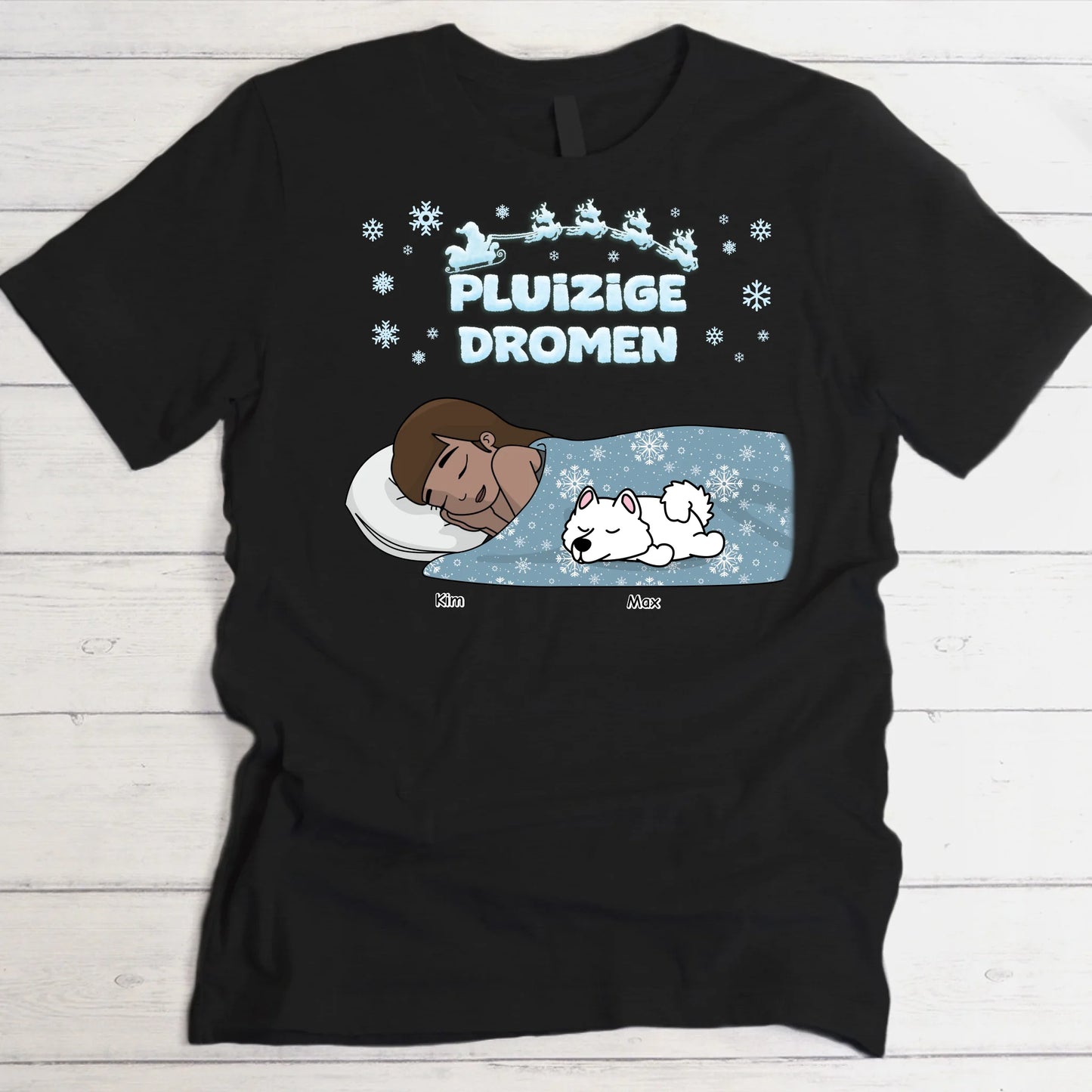 Pluizige Dromen - Gepersonaliseerde T-Shirt